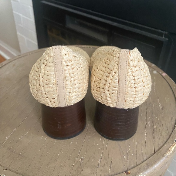 Massimo duty raffia macrame pumps - Picture 5 of 5